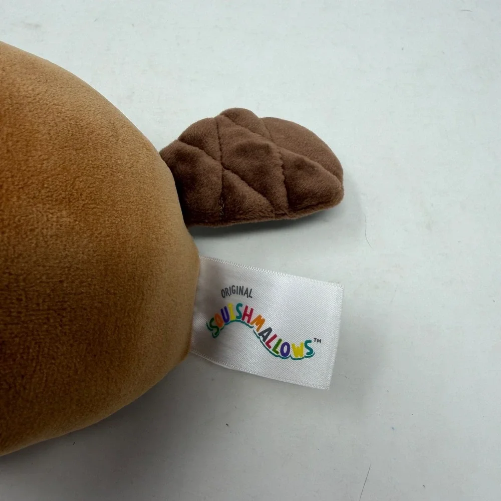 Squishmallows Chip the Beaver Wearing‎ Beanie Hat Plush Toy Stuffed Animal 5
